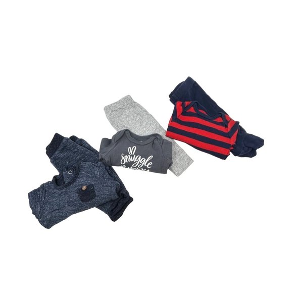 3 Baby Outfits - Sweatpants, Sweatshirt, Leggings, & Body‎ Suits - Size Newborn - Picture 1 of 10